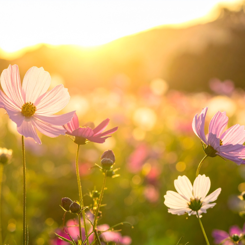 Wildflowers in a field
